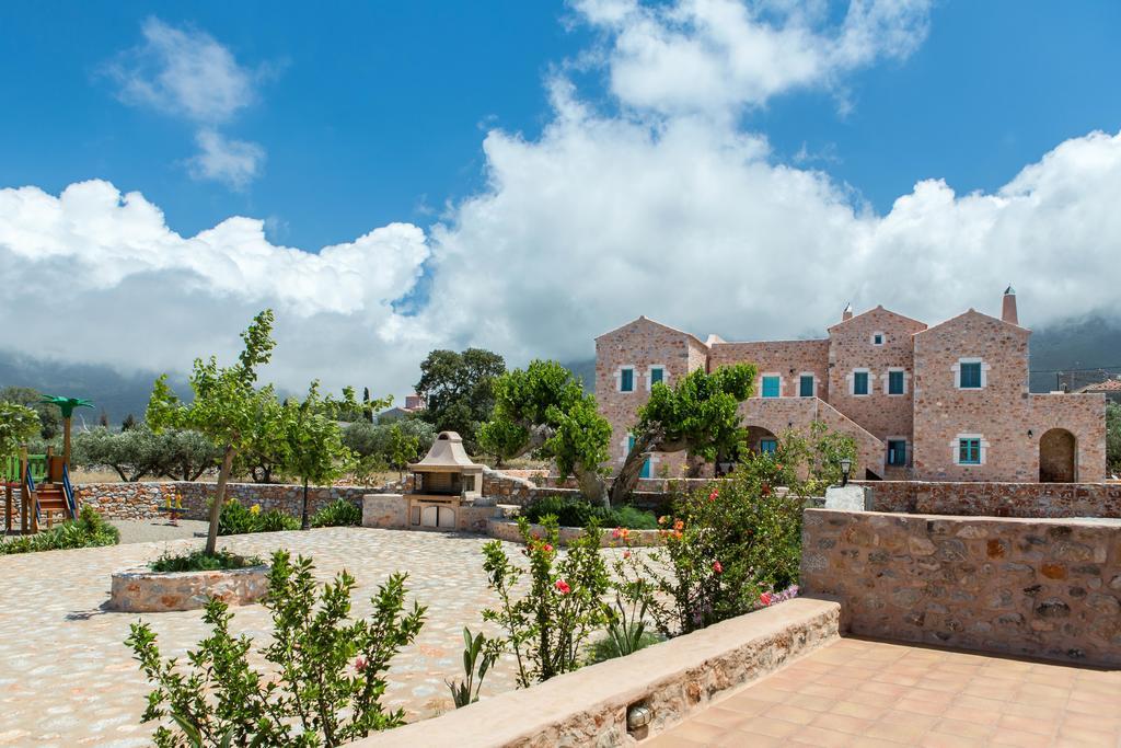 Pandora Aparthotel Pírgos Dhiroú Exteriör bild