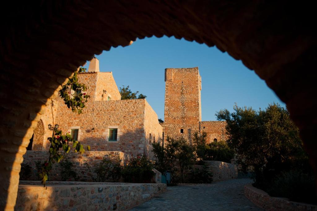 Pandora Aparthotel Pírgos Dhiroú Exteriör bild